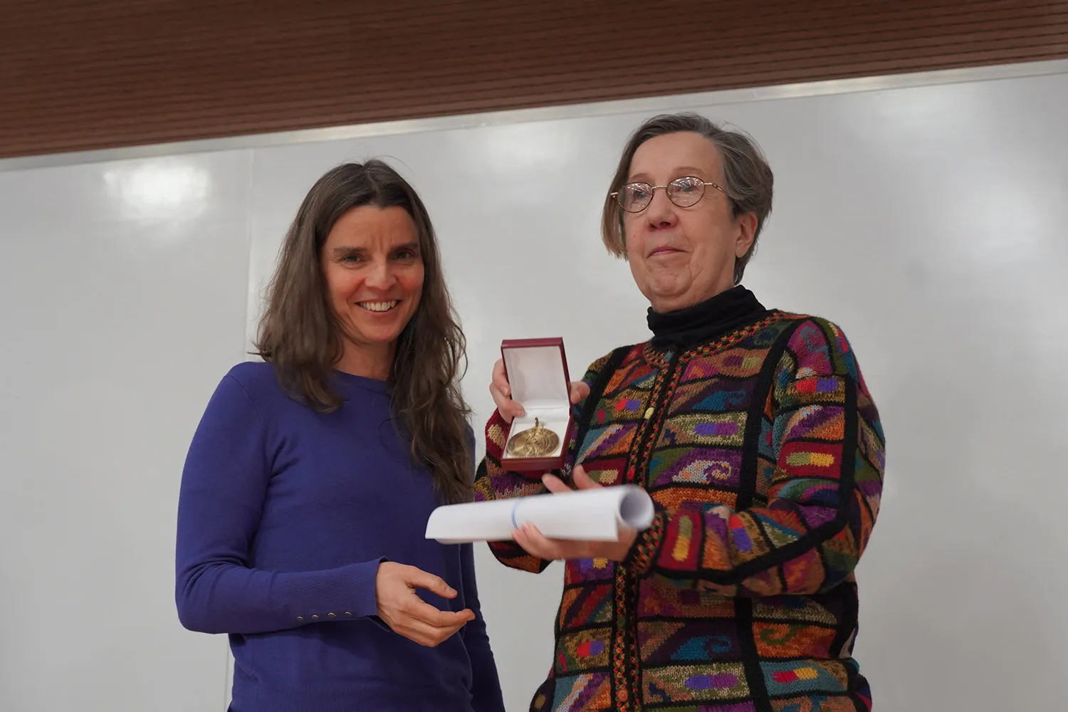 Beatriz Aguirre Urreta recibió el premio Strobel 2024